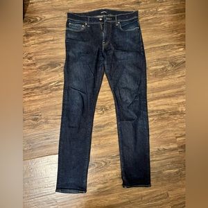 484 Slim-fit stretch jean resin wash 31x32 Japanese Denim